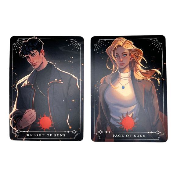 FairyLoot The Dagger and the Flame Monthly Tarot Cards - September 2024 - Picture 1 of 7